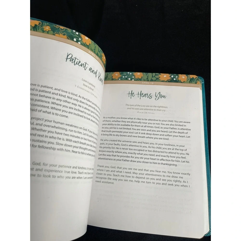 Daily Strength for Mothers 365 Day Devotional Teal FauxLeather Natasha Marcellus